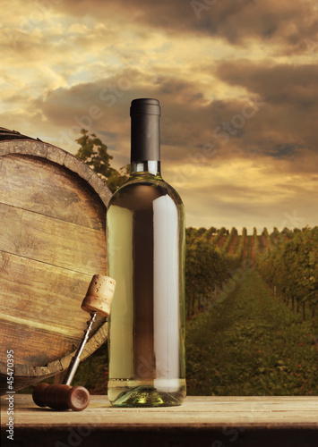 Obraz na płótnie canvas trzyczęściowy "tryptyk" Wino