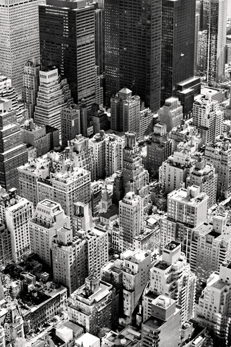Obraz na płótnie canvas trzyczęściowy "tryptyk" Manhattan, Nowy Jork.