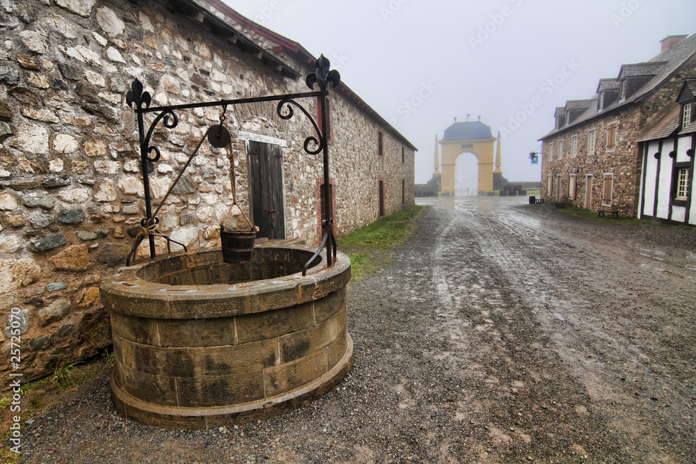 Un Puit Louisbourg Canada Photos Adobe Stock