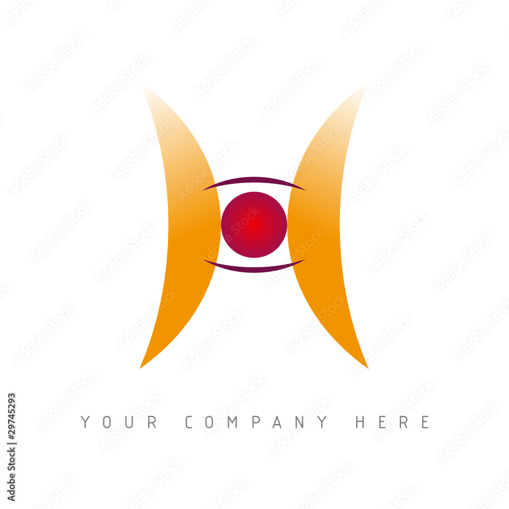 Logo Picto Web Immobilier Marketing Commerce Design Ic Ne Stock Vector