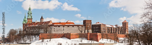 Wawel Kraków panorama