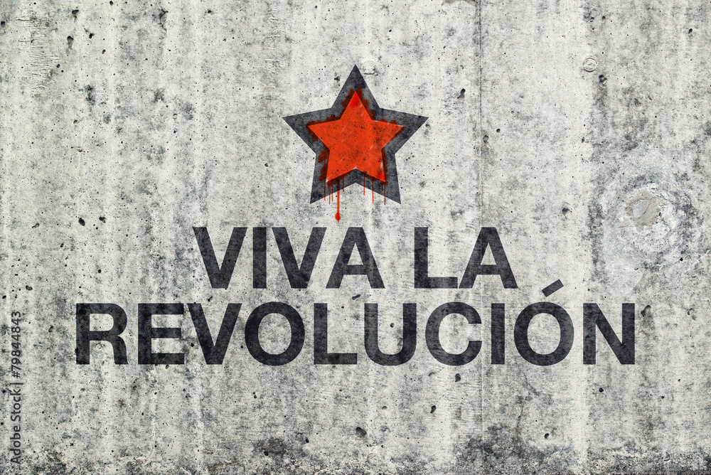 Viva La Revolucion Graffiti