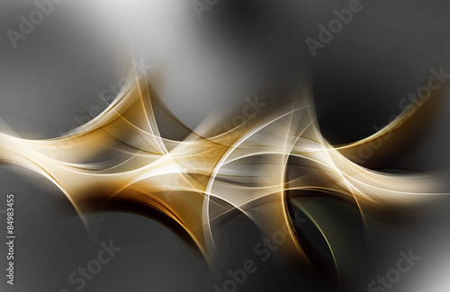 Elegant Light Gold Abstract Design