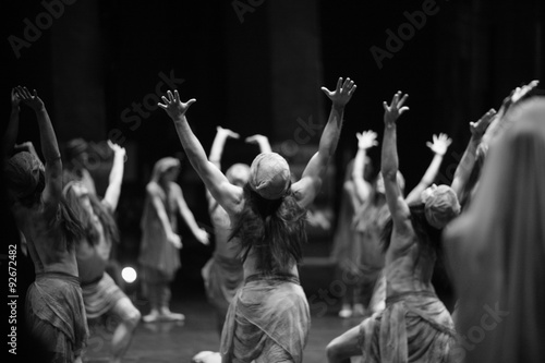 Aboriginal ritual, theatrical performance