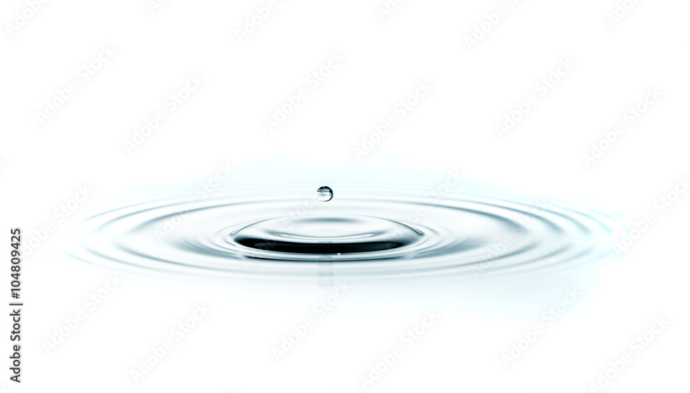 water drop isolated