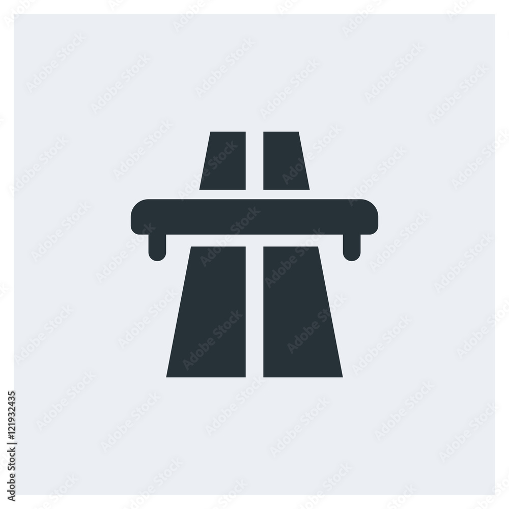 Autobahn Icon Road Icon Image Vector Eps Flat Web Material