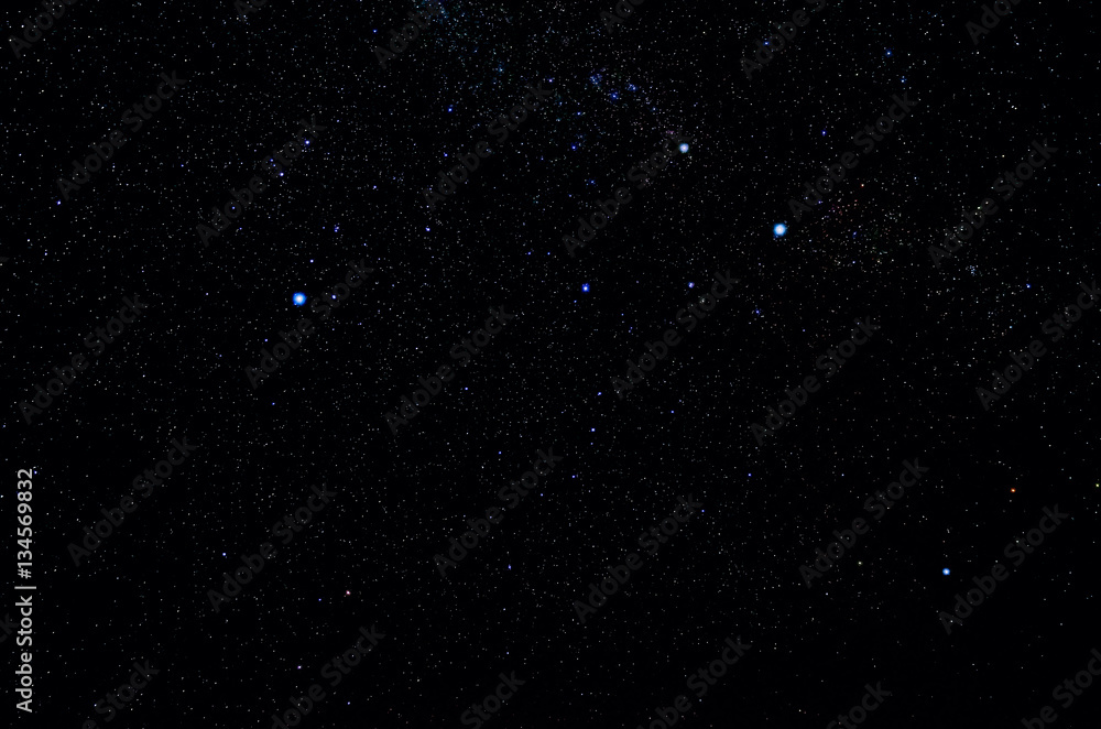 Stars and galaxy outer space sky night universe background
