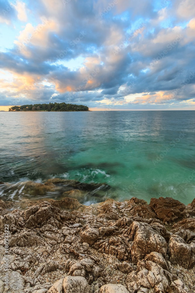 Tourist Settlement Koversada Villas Vrsar Stock Photo Adobe Stock