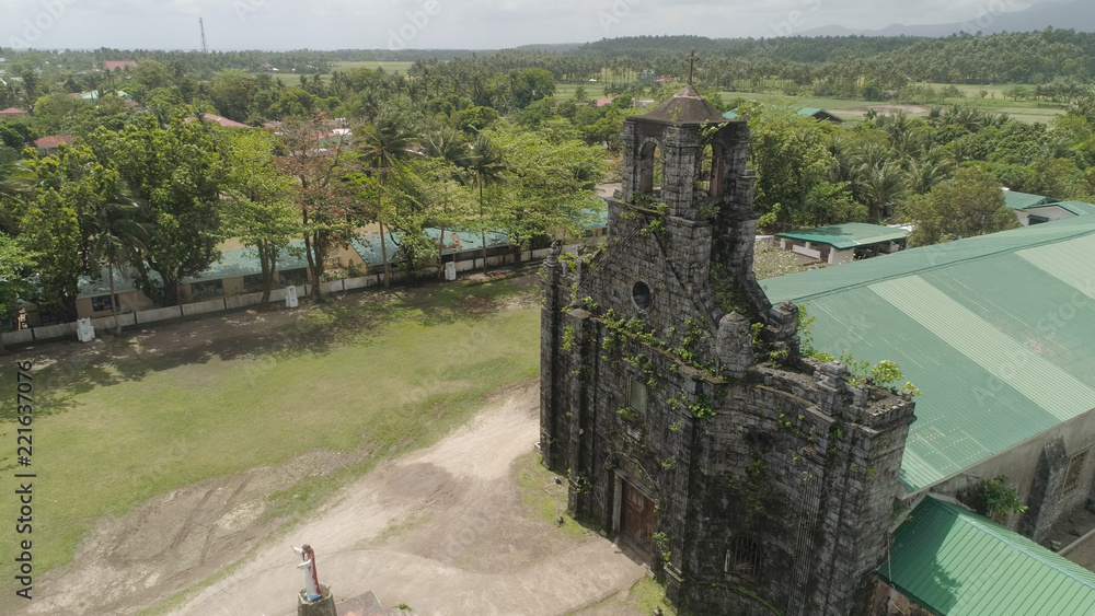 Old Ancient St Joseph Church In The City Of Barcelona Sorsogon