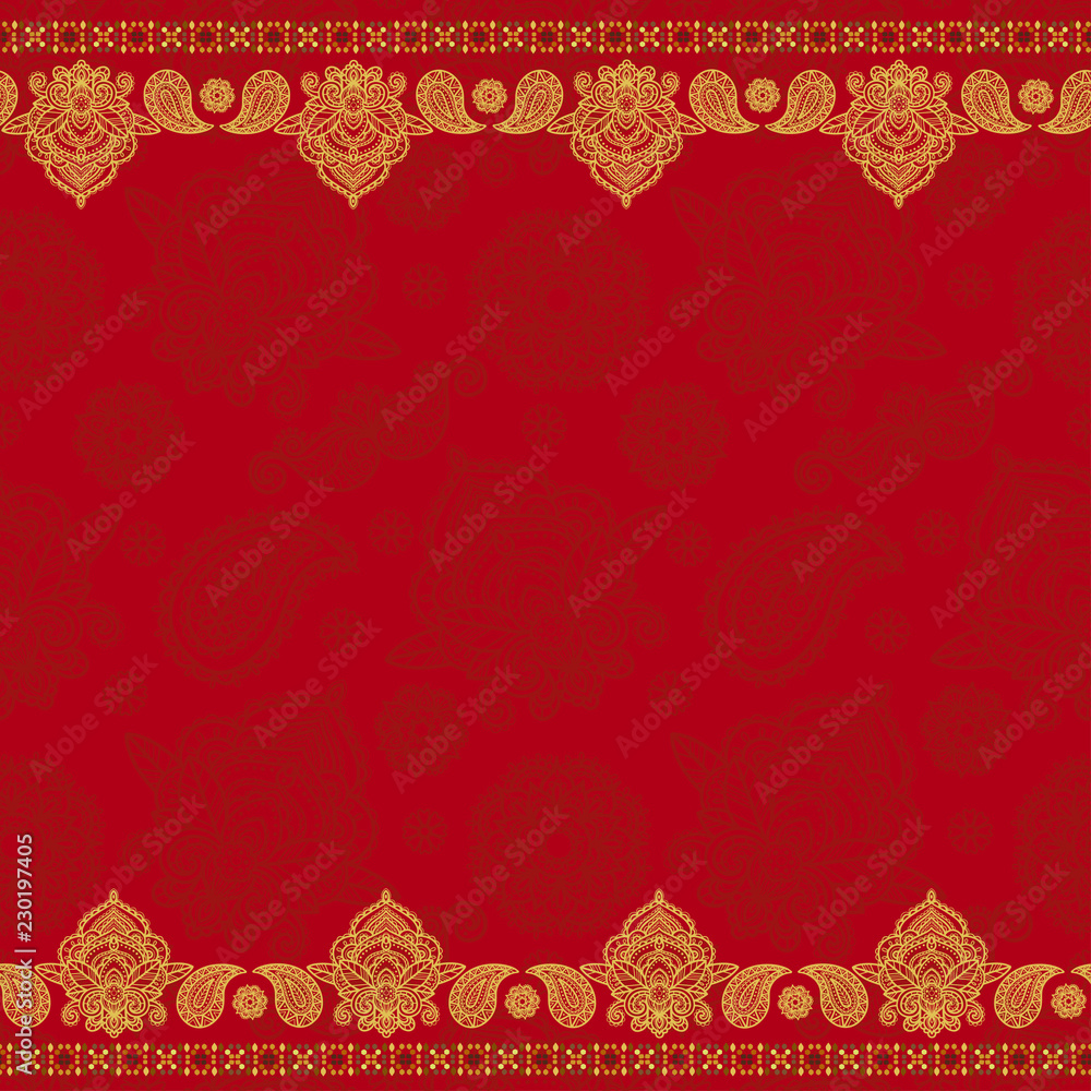 Индийский фон