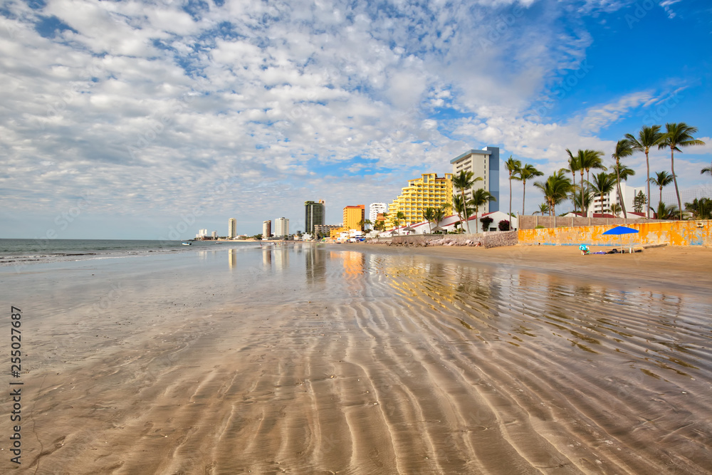 Mazatlan Golden Zone Zona Dorada Famous Touristic Beach And Resort