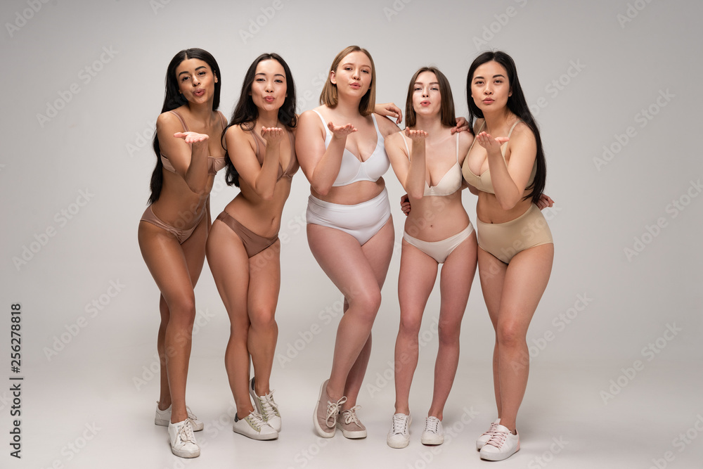 Multicultural Naked Girl Telegraph