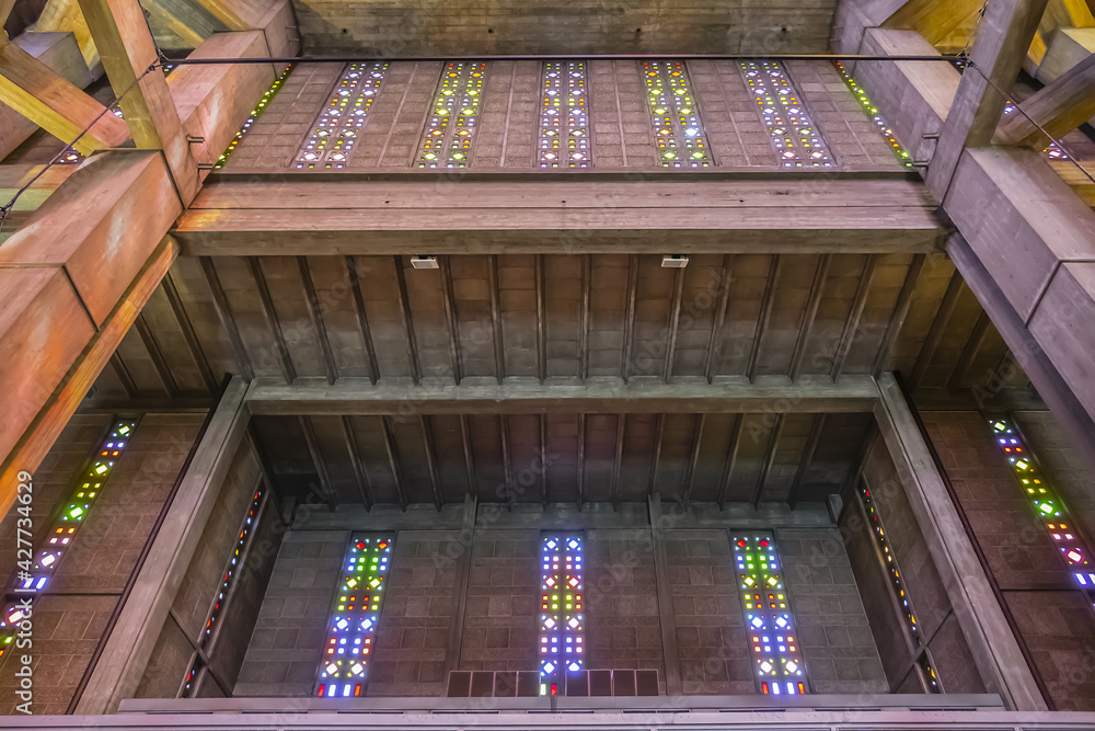 Interior Of St Joseph S Church Eglise Saint Joseph Du Havre By Auguste