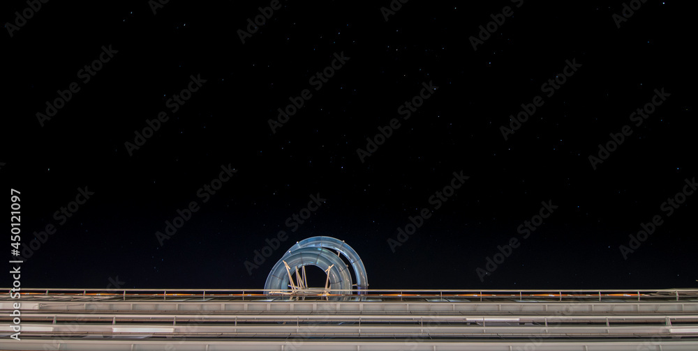 Vue Du Pont Sup Rieur Et Du Toboggan Du Msc Seaside Navire De