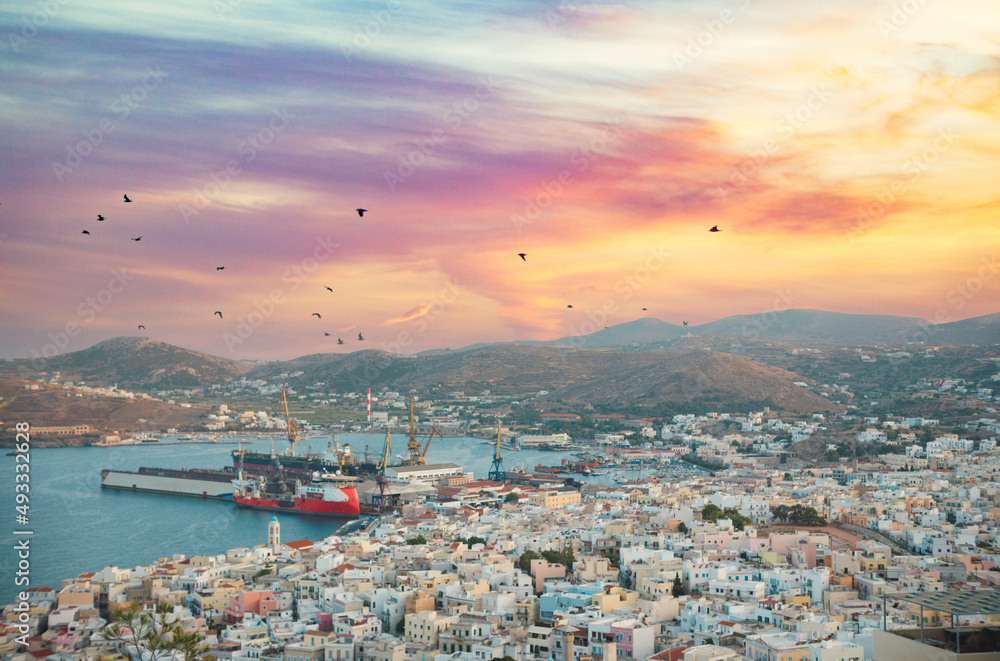 Travel To Syros Greece Where Greek Island Of Siros Has A Unique