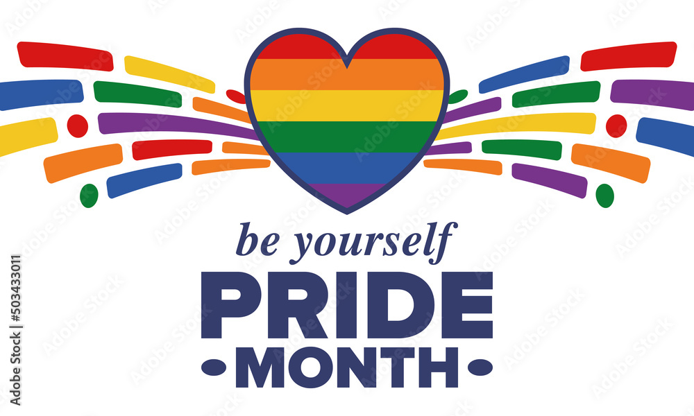 Lgbt Pride Month In June Lesbian Gay Bisexual Transgender Celebrated Annual Lgbt Flag