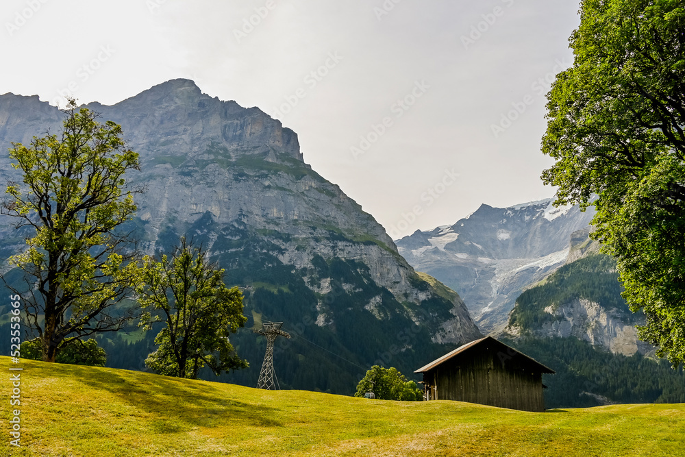 Foto De Grindelwald Unterer Grindelwaldgletscher Eiger Eigernordwand