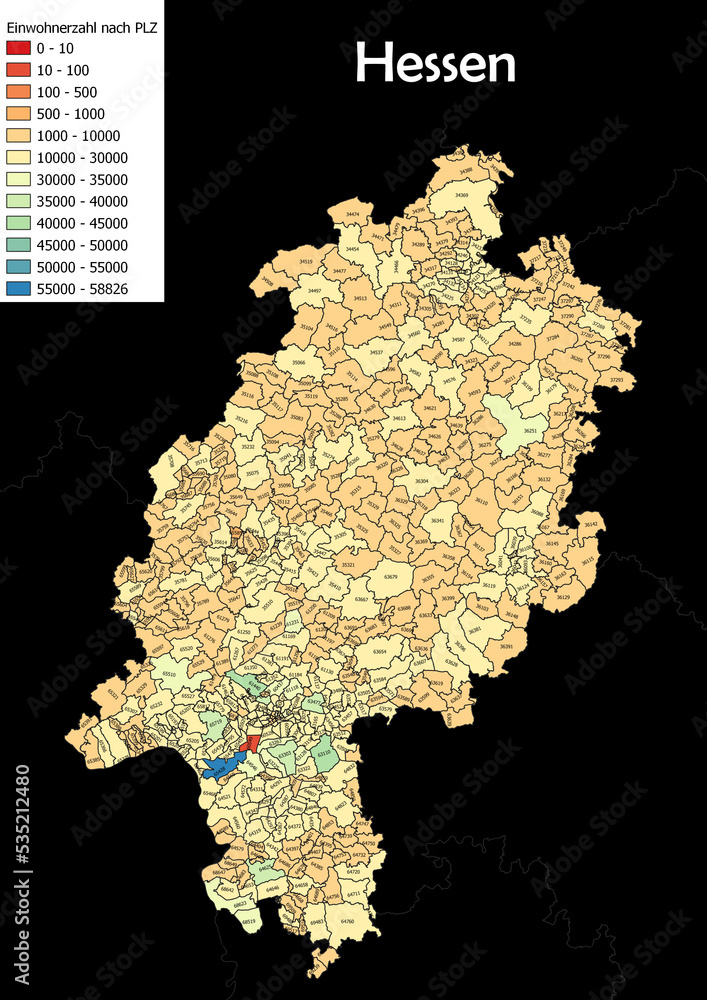 Deutschlandkarte Einwohnerzahl Nach Postleitzahl Karte Von Bundesland