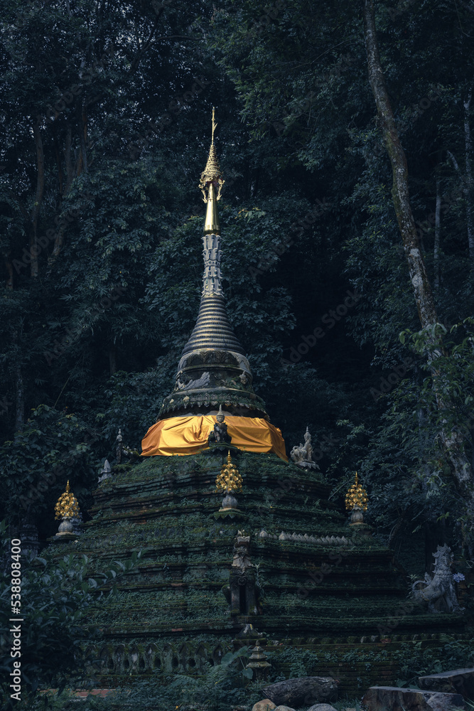 Ancient Pagoda Of Wat Palad Or Wat Pha Lat Temple The Secret Hidden