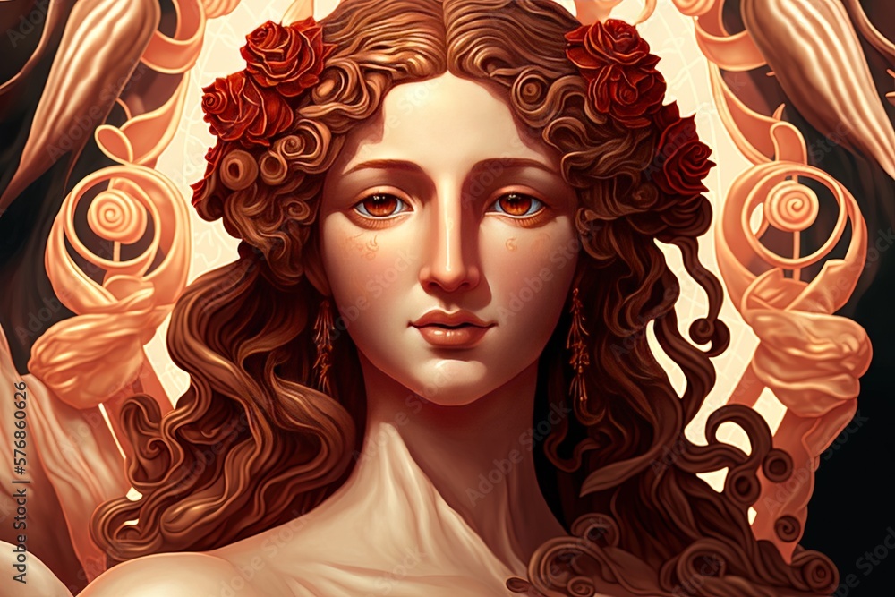 The Goddess Of Sexual Attraction Aphrodite Classical Greek Mythology A Divine Personification