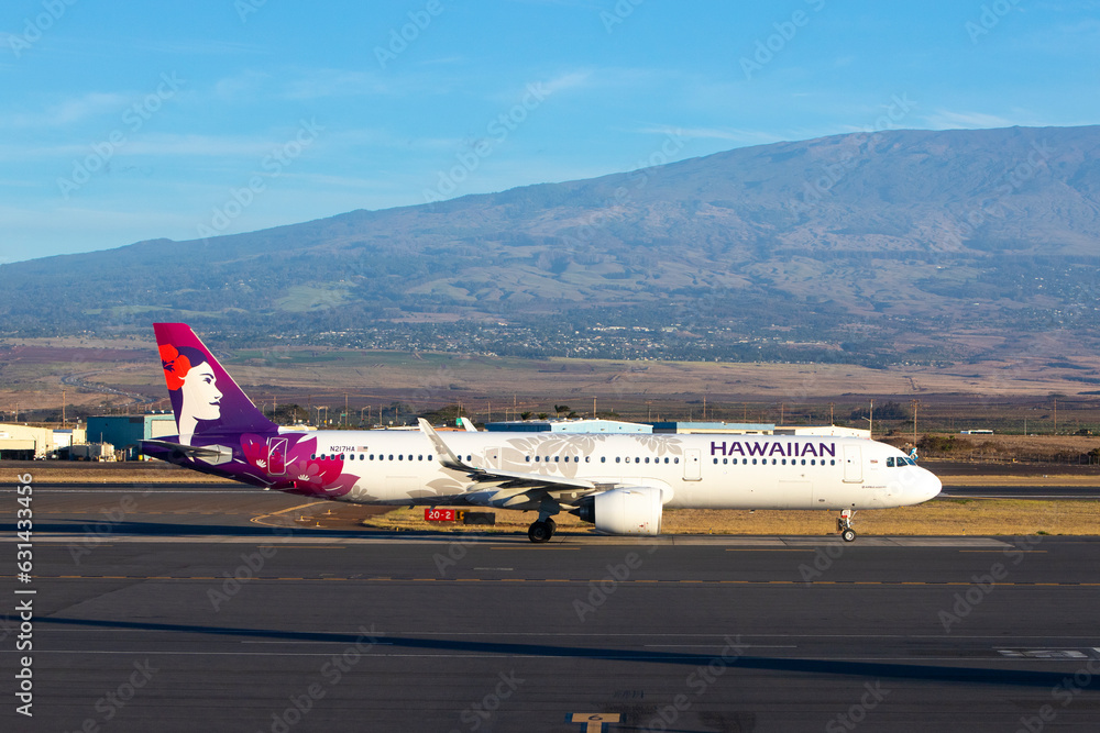 Foto De Hawaiian Airlines Airbus A Neo With Pratt Whitney Pw G