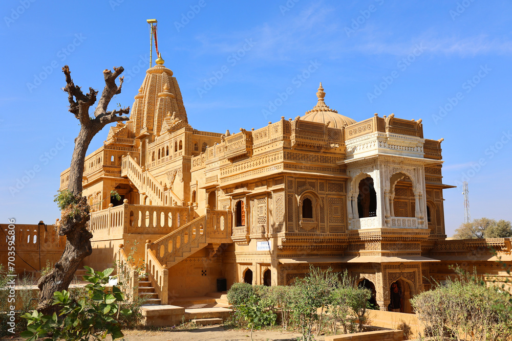 Lodurva Jain Temple Near Jaisalmer In Rajasthan Is Dedicated To The