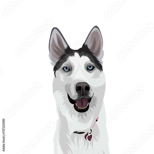 dog vector illustration realistic transparent background