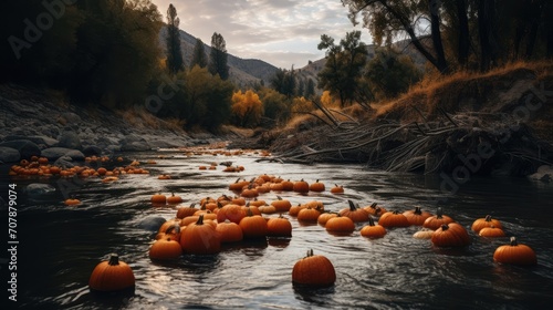 fall in the mountains