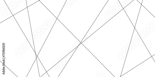 Abstract black line luxury background template. geometric pattern squares and triangle shape. geometric random chaotic lines background. colorful outline monochrome texture vector illustration.