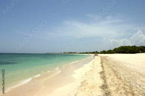 Tapeta ścienna Plaża na Kubie