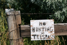 No Hunting Or Trespassing