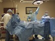 surgical team prepares for surgery