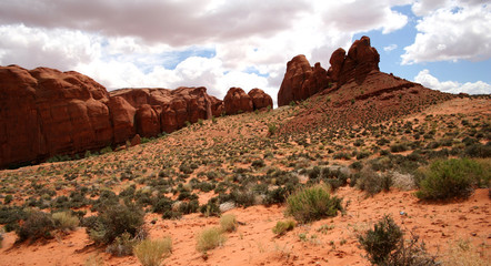 Wall Mural - monument valley