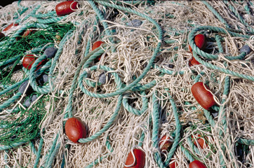 Canvas Print - filets de pêche