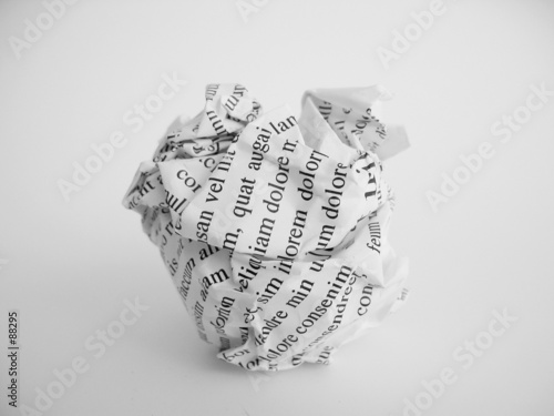 Boulette De Papier Stock Photo Adobe Stock