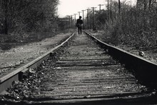 Man On Tracks