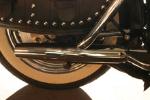 Classic Style Motorcycle Back End