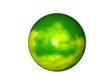 yellow green planet