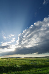 prairie sky landscape