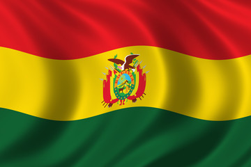 Wall Mural - flag of bolivia