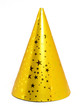 yellow party hat