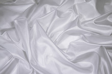White Satin/silk Fabric 1