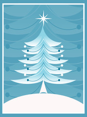 Poster - retro christmas