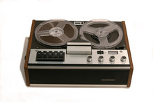 Retro Open Reel Tape Recorder