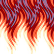 hot flames background