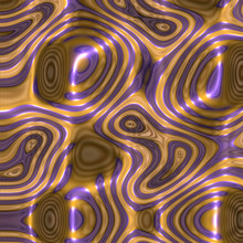 Gold Liquid Swirls