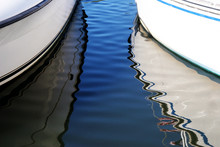 Abstract Boat Reflections