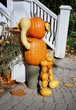 pumpkin man halloween decoration