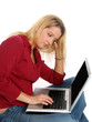 © xmasbaby - young woman laptop