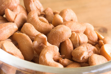 Wall Mural - bowl of cashew nuts